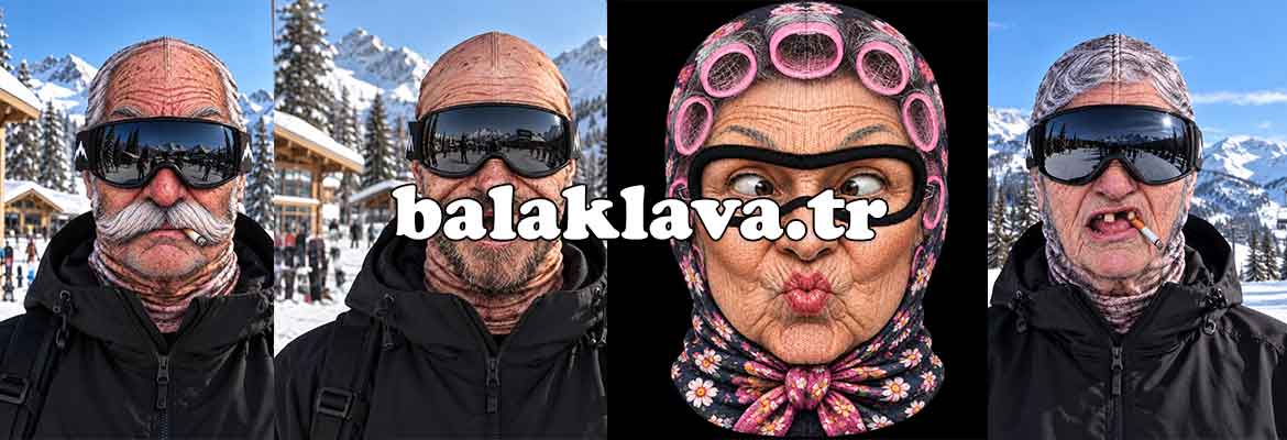3d komik kar maskeleri